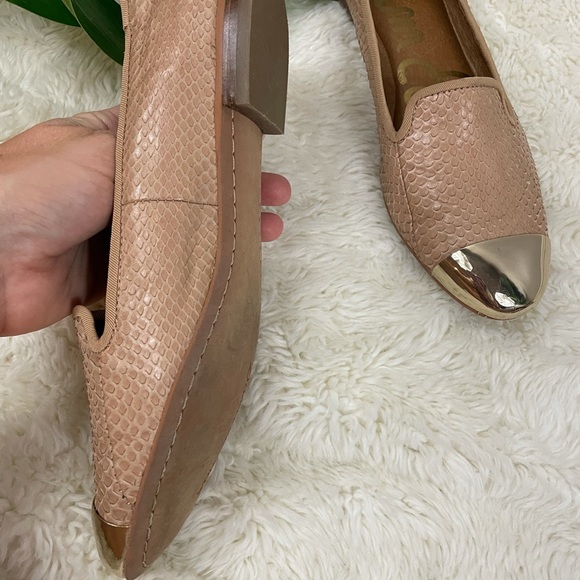 Sam Edelman snake print cap toe aster flats - Picture 6 of 9